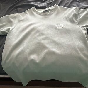 Dior Light Green Short Sleeve Tee